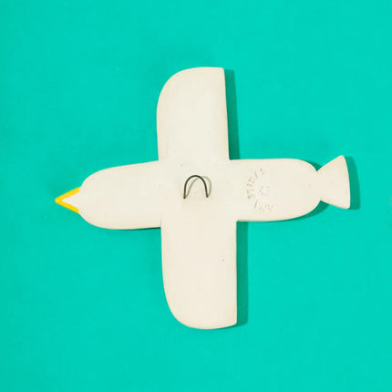 Hanging Bird in Teal