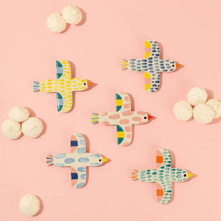 Hanging Bird in Teal