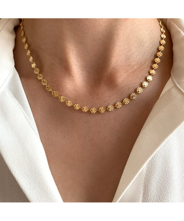 Round Tassel Necklace
