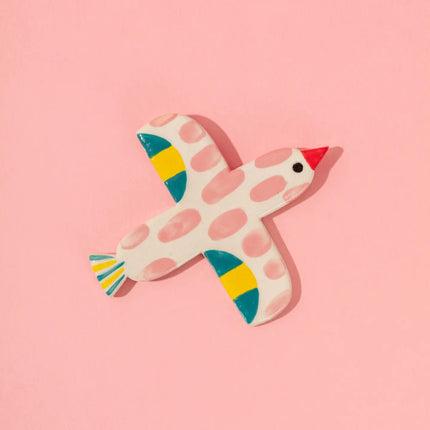 Hanging Bird in Pink