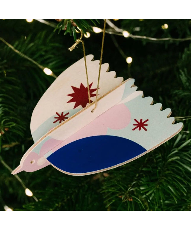 Palomita Wooden Christmas Hanger