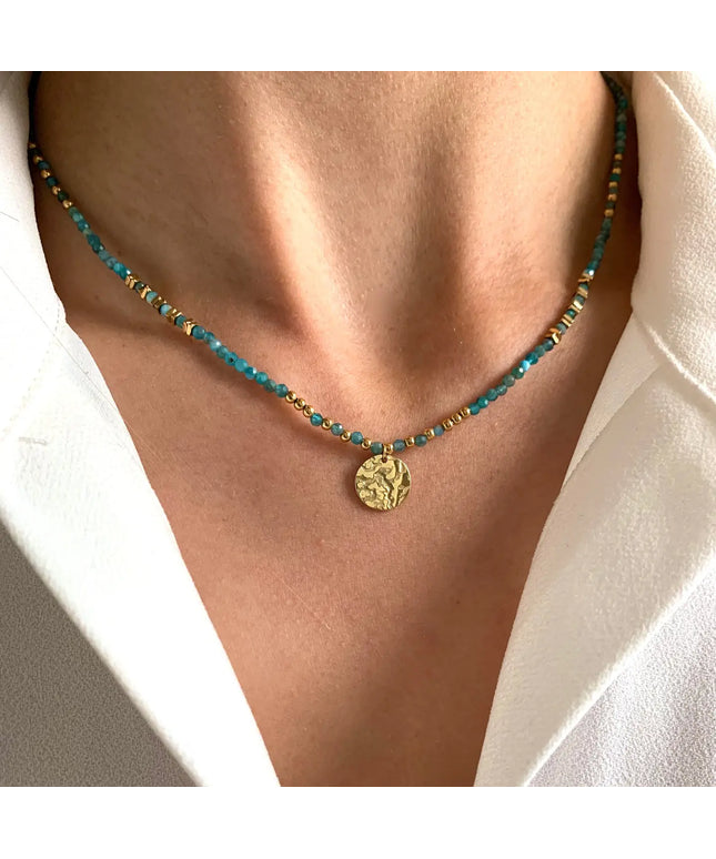 Desert Necklace with Apatite