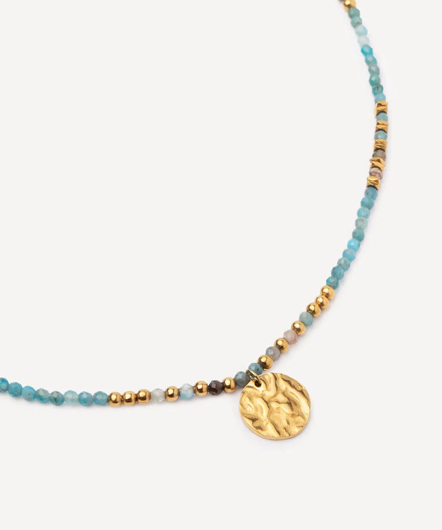 Desert Necklace with Apatite