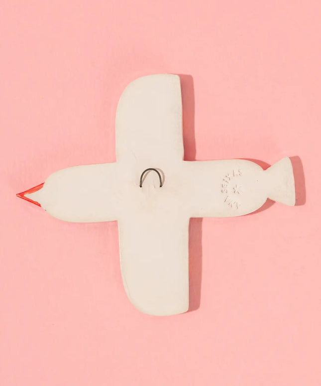 Hanging Bird in Pink