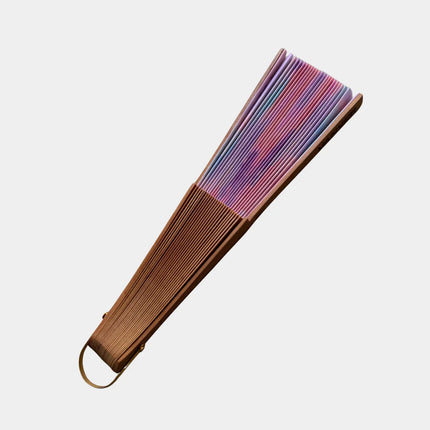 Batik Hand Fan — Textile & Wood | Decorative & Wearable Fan