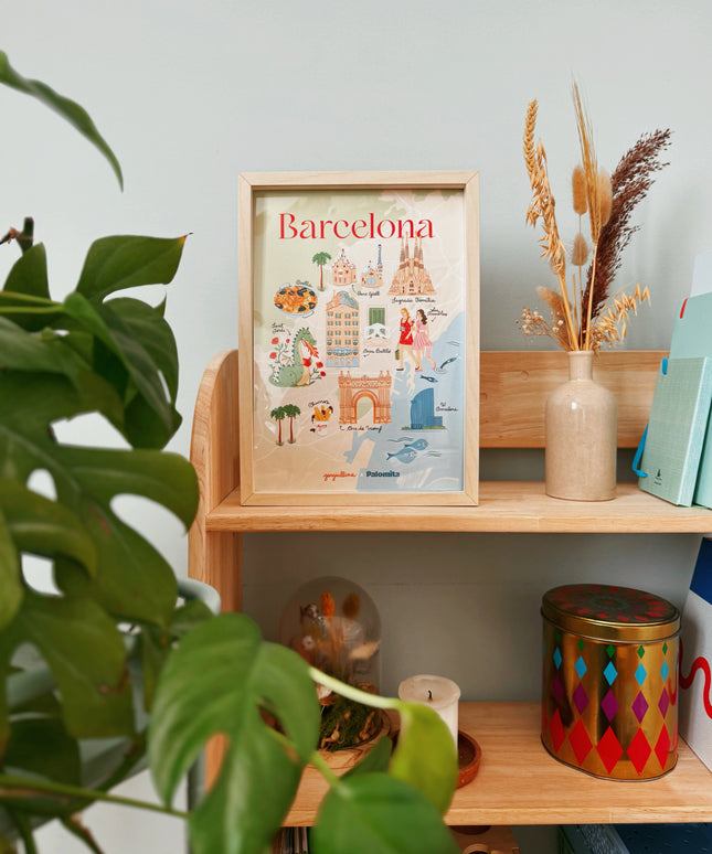 Art Print A4 - Barcelona