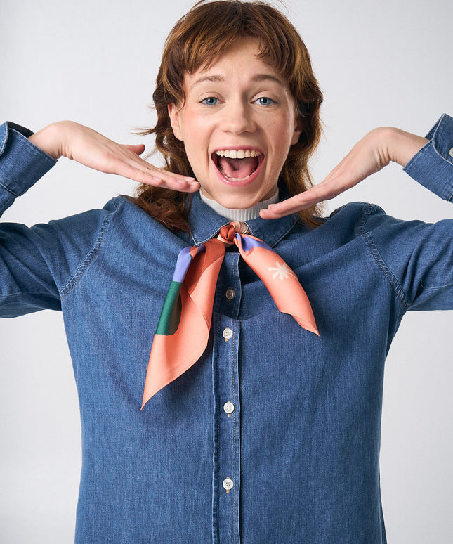 100% Silk Scarf Souls