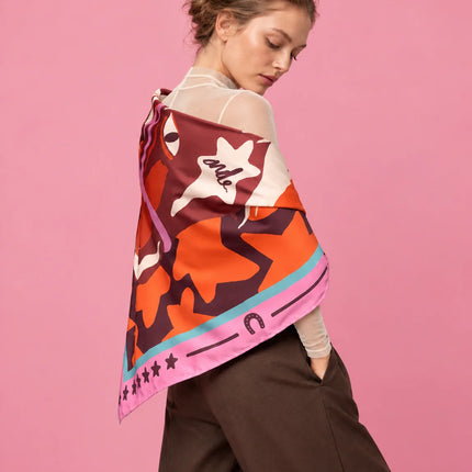 Maxi Scarf - The Horse