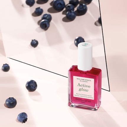 Manucurist Active Glow — Nail Polish Blueberry