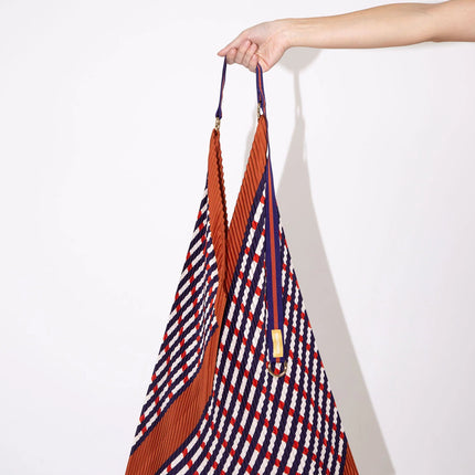 Pleated Y Multitudes Bag