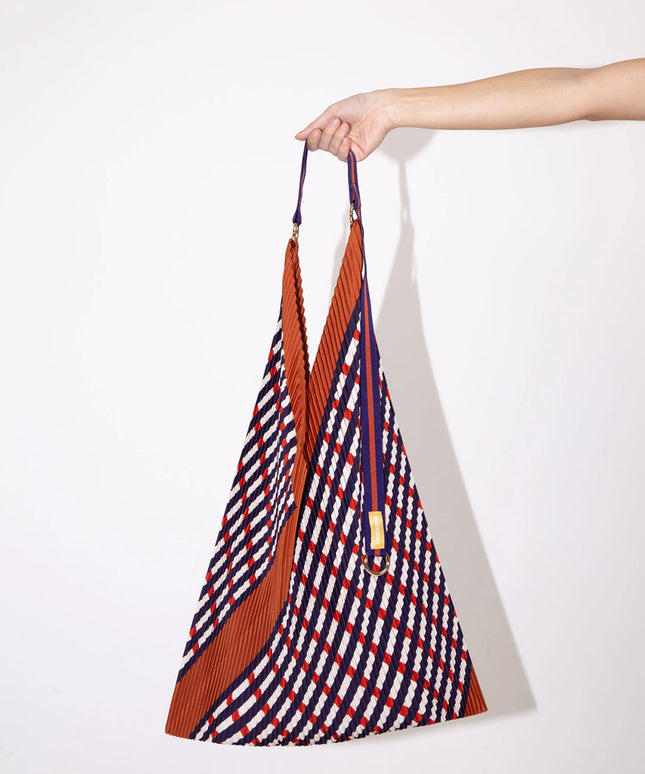 Pleated Y Multitudes Bag