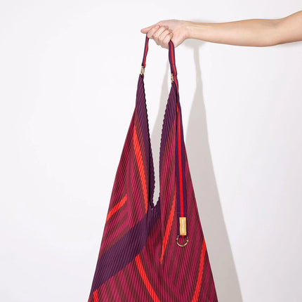 Pleated Y Multitudes Bag