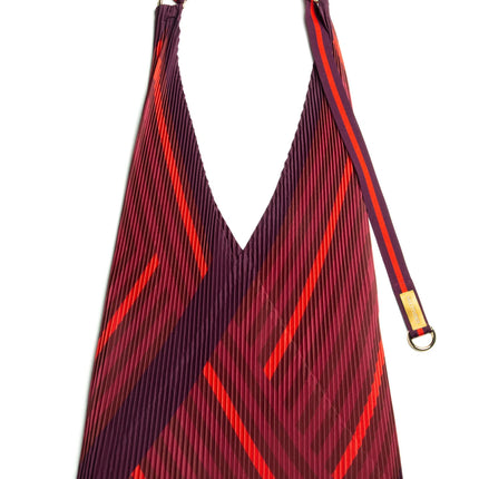 Pleated Y Multitudes Bag