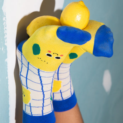 Acid Lemon Socks