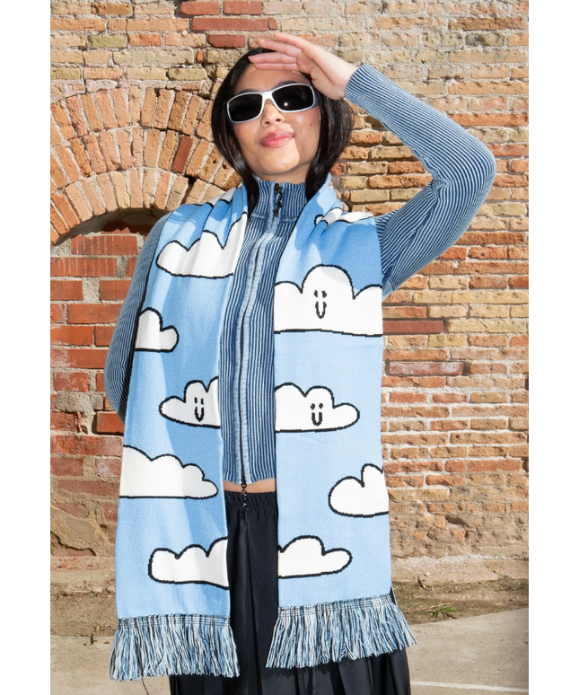 Cloud Scarf | Soft Knit Winter Scarf