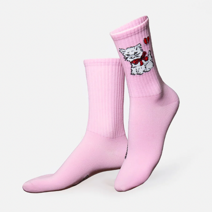 Vintage Cat Socks – Retro Kitten Unisex