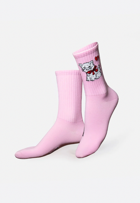 Vintage Cat Socks – Retro Kitten Unisex