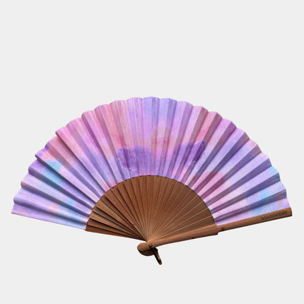 Batik Hand Fan — Textile & Wood | Decorative & Wearable Fan