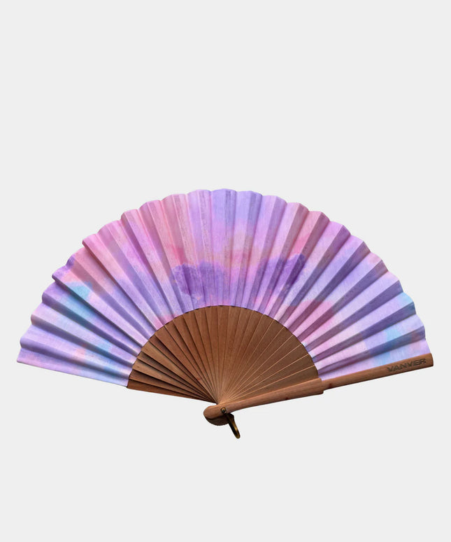 Batik Hand Fan — Textile & Wood | Decorative & Wearable Fan