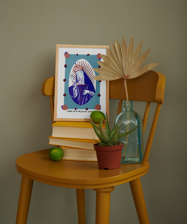 Virgen de la Paciencia – Art Print A5