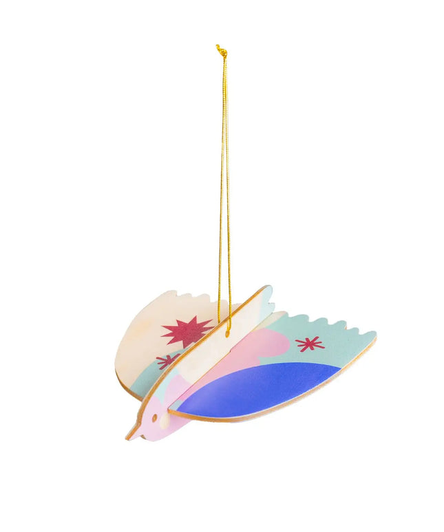 Palomita Wooden Christmas Hanger