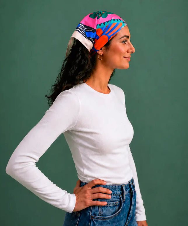 Be Free - Satin Bandana Scarf