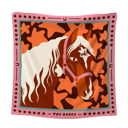 Maxi Scarf - The Horse