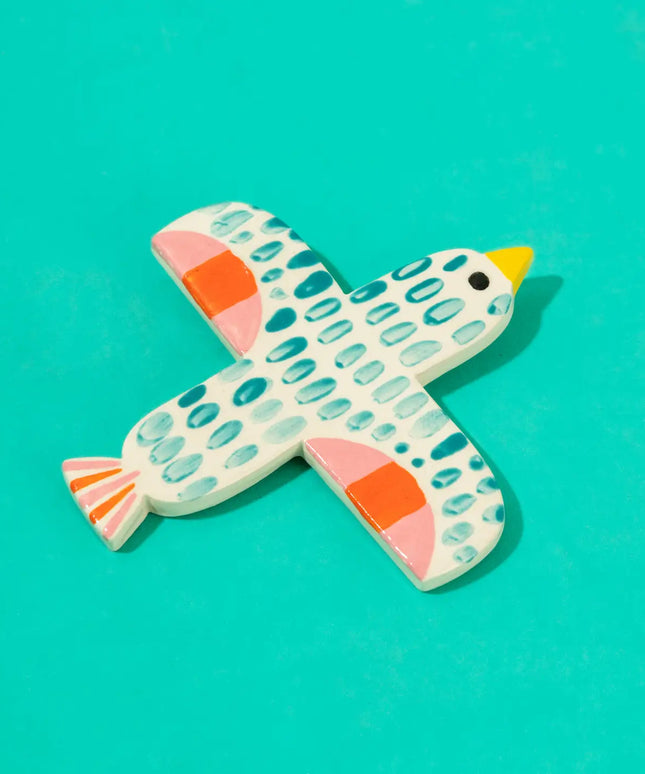 Hanging Bird in Teal