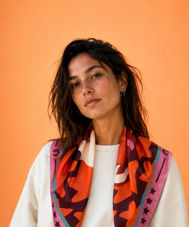 Maxi Scarf - The Horse