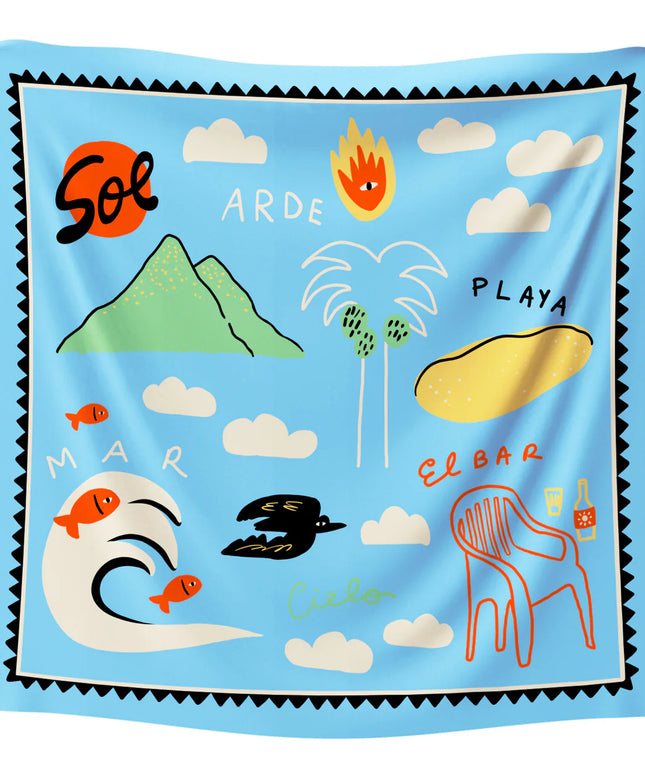 Maxi Scarf Summer - Made in Barcelona