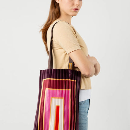 Satin Pleated Bag Villasimius